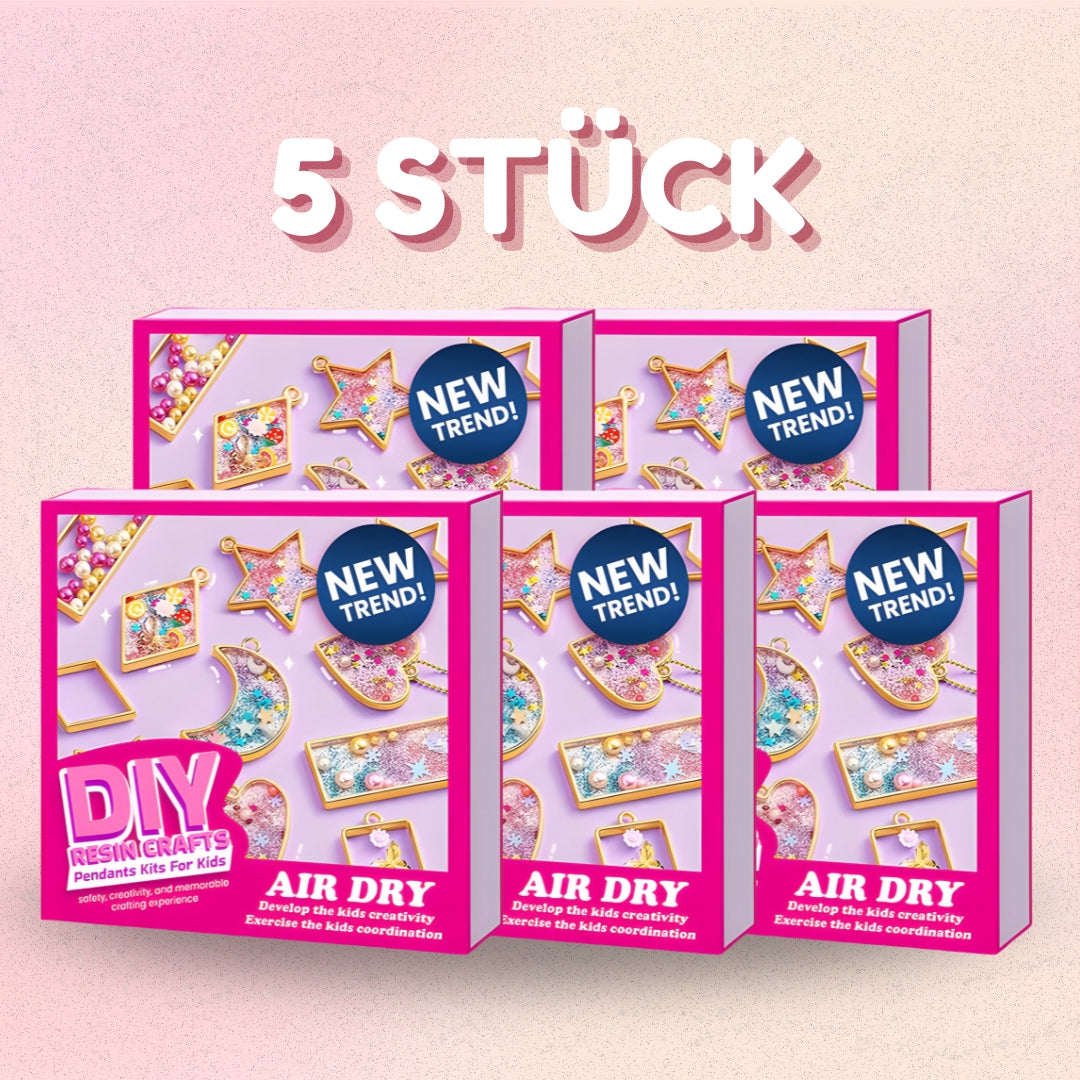 DIY-Kunstharz-Anhänger-Bausätze
