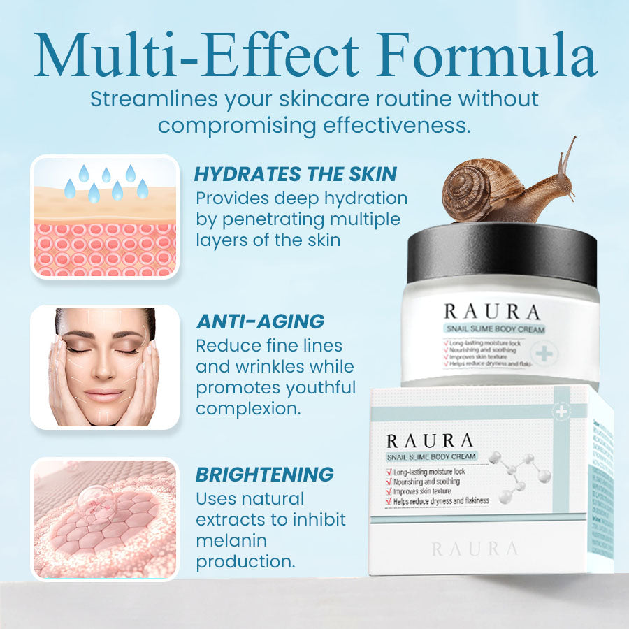 Raura™ Schnecke 🐌 Multi-Effekt All-in-One Hautpflegecreme
