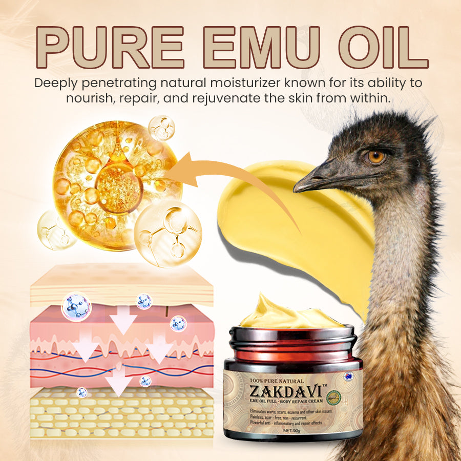 Zakdavi™ Emu-Öl - Reparaturcreme für den ganzen Körper