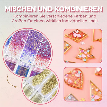 🌟 Neujahrszauber: DIY Glitzer für festliche Projekte!