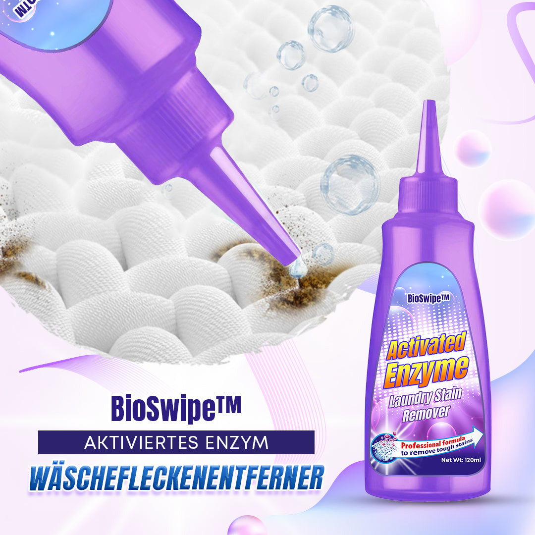 BioSwipe™ Aktivierte Enzyme Wäschefleckenentferner