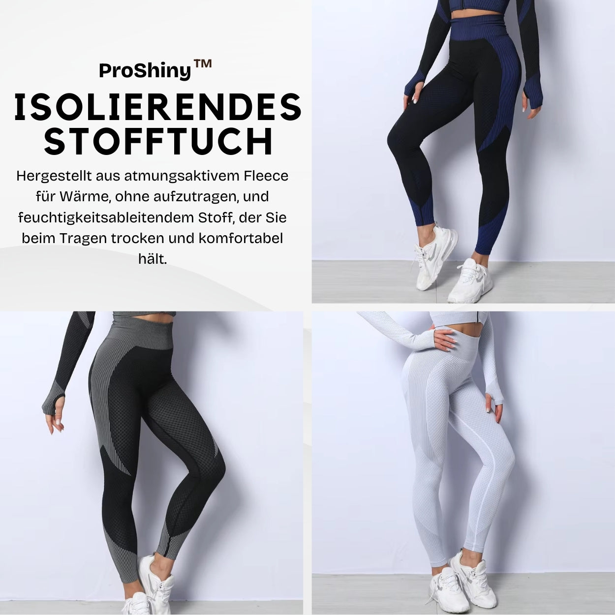 Proshiny™ Thermische Zyklusformende Leggings - Hergestellt in Deutschland