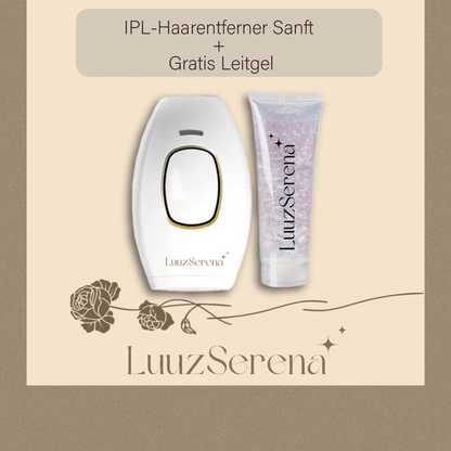 LuuzSerena IPL-Haarentferner Sanft + Geschenk mit Leitgel