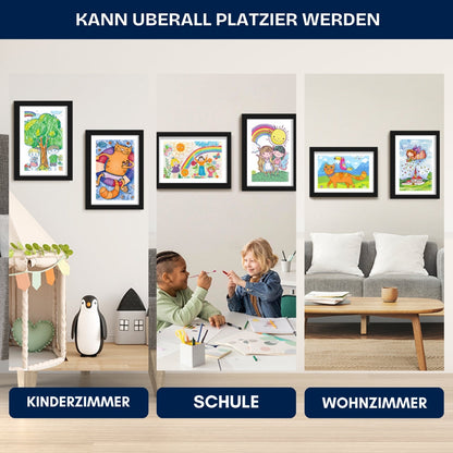 Kunstrahmen für Ihren kleinen Picasso - rahmen Sie die Zeichnungen Ihres Kindes mit Liebe ein!