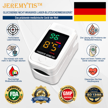 ✨[Offizieller Store] JEREMYTIS™ Nicht-invasives Laser-Blutzuckermessgerät