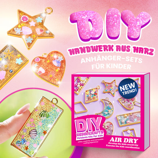 DIY-Kunstharz-Anhänger-Bausätze