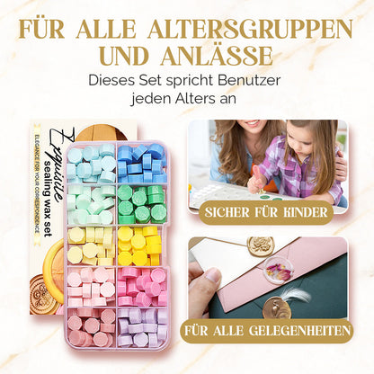 Wachs-Siegel-Stempel-Set - Geschenk für Bastler aller Altersgruppen