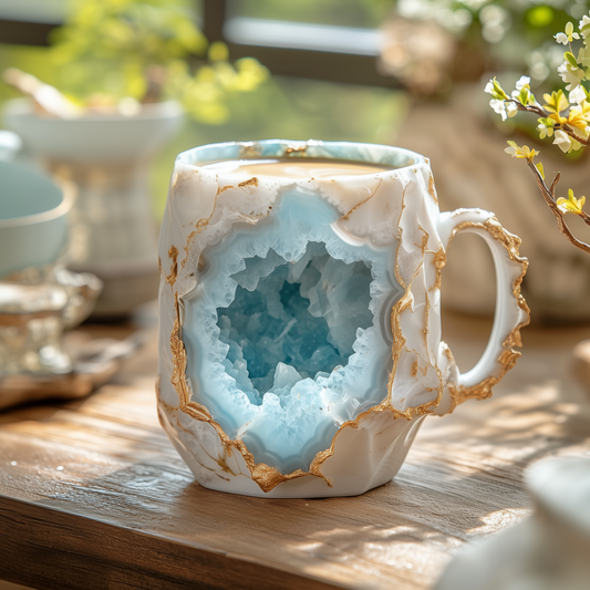 🎁 Letzter Tag 45% RABATT 🥃 2024 Neue Mineral-Kristall-Kaffeetassen