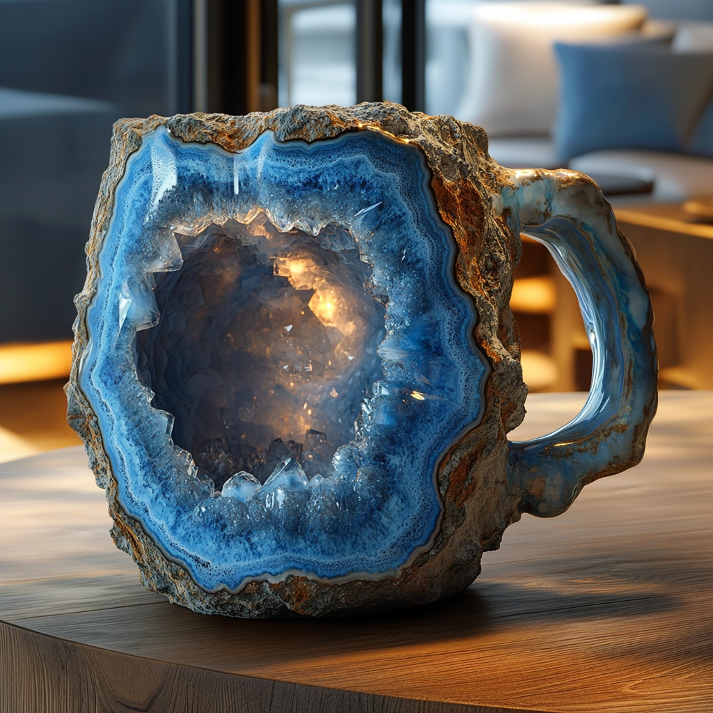 🎁 Letzter Tag 45% RABATT 🥃 2024 Neue Mineral-Kristall-Kaffeetassen
