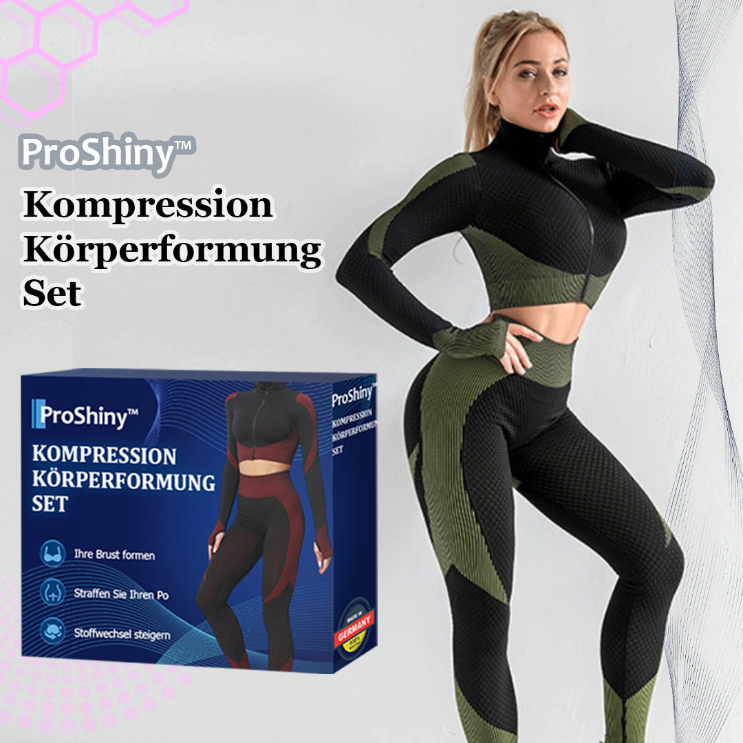 Letzter Tag 50% Rabatt🎁ProShiny™ Kompression Körperformung Set