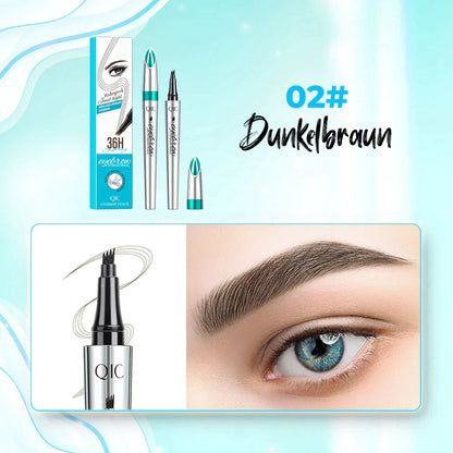 3D Microblading-Stift mit 4 Spitzen für Augenbrauen